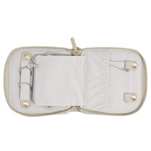 Stackers compact jewellery wallet in oatmeal