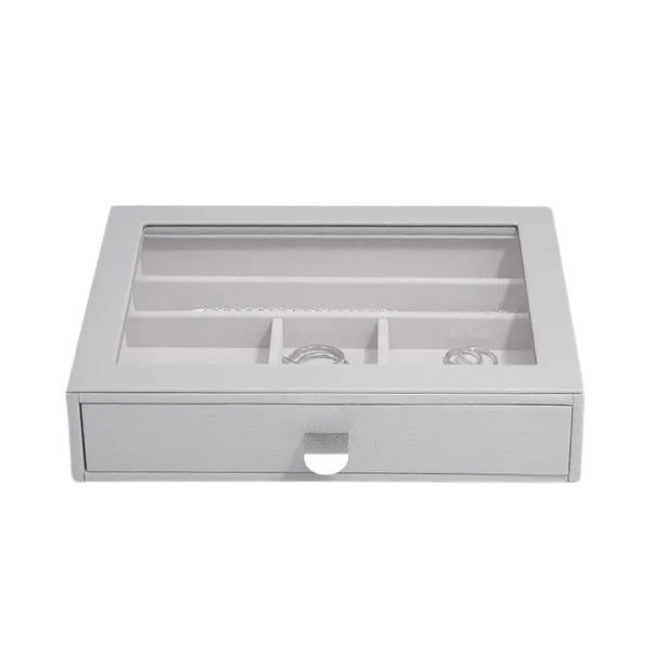 Stackers all in one jewellery box in pebble grey