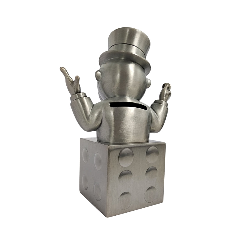 Collectable monopoly man moneybox